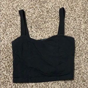 Cropped tank top